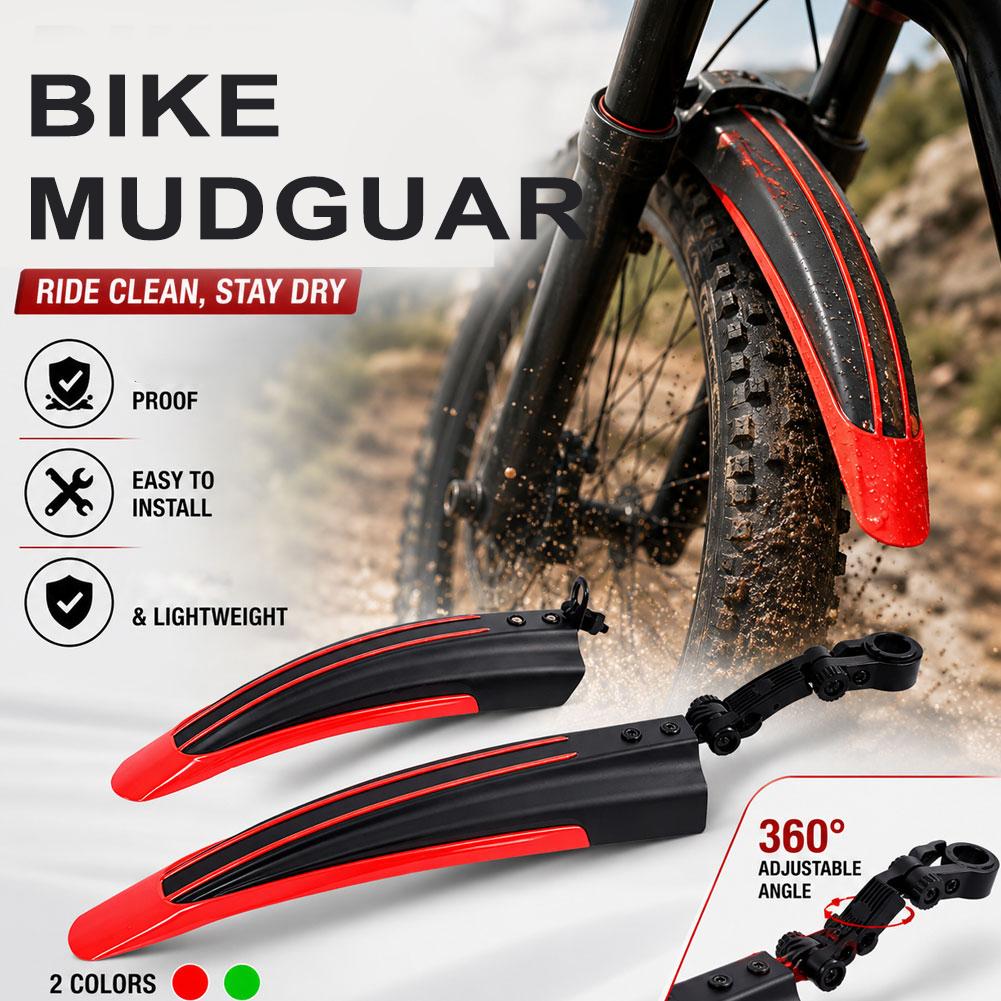1 セット自転車マッドガード耐久性のある自転車フェンダー調節 - Fender Mudguard Set のレビューと価格