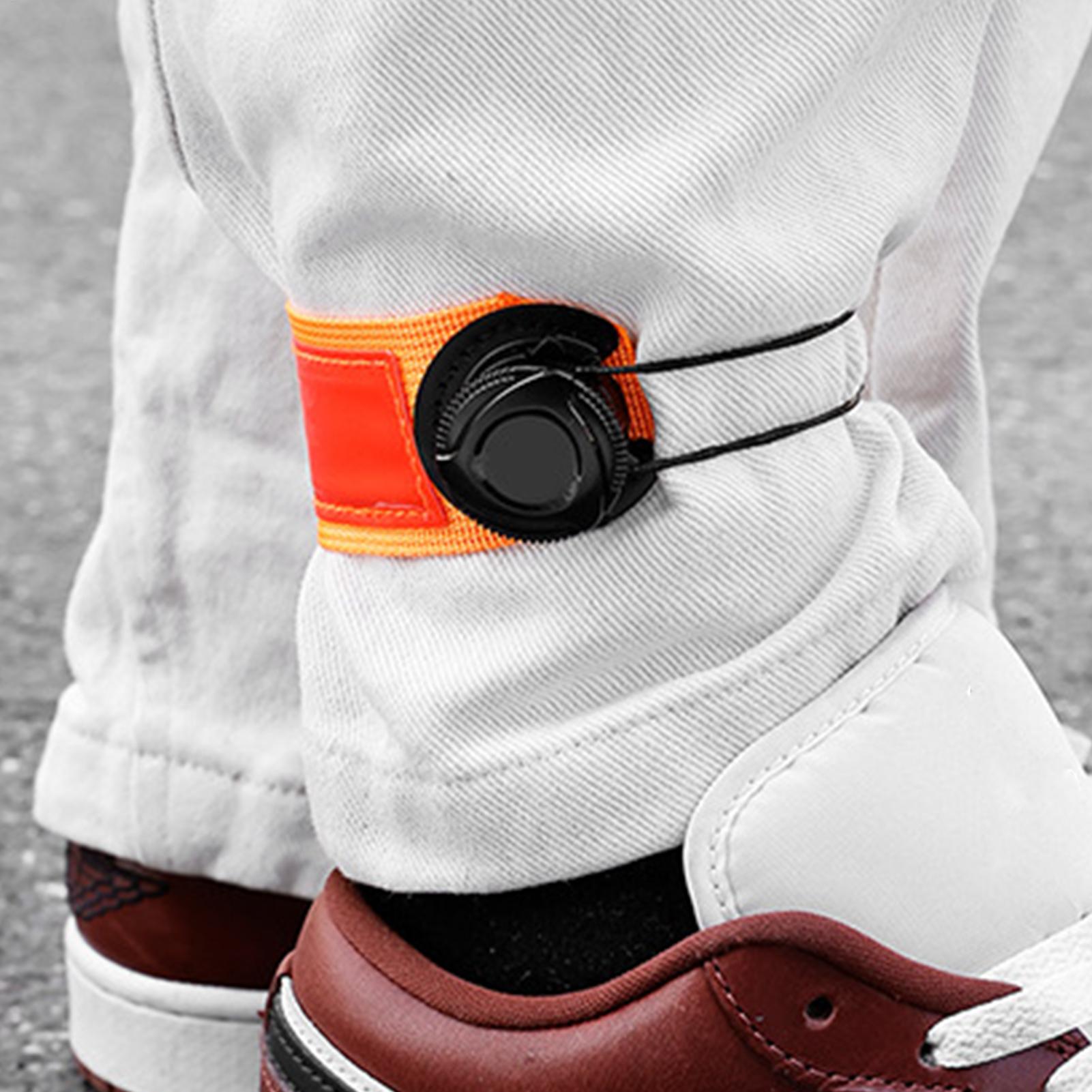 自転車用パンツストラップ 反射材付き自転車ズボンバンド サイ - Cycling Commute Pants のレビューと価格