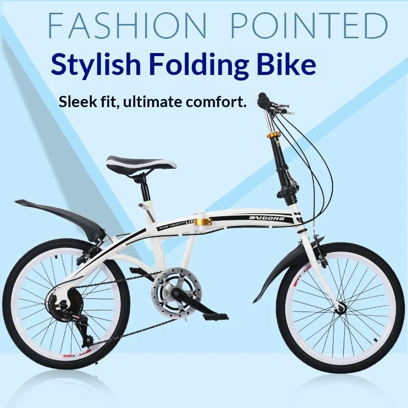 20インチ折りたたみ自転車 - コンパクトで持ち運びやすく軽 - Commuter Biking のレビューと価格