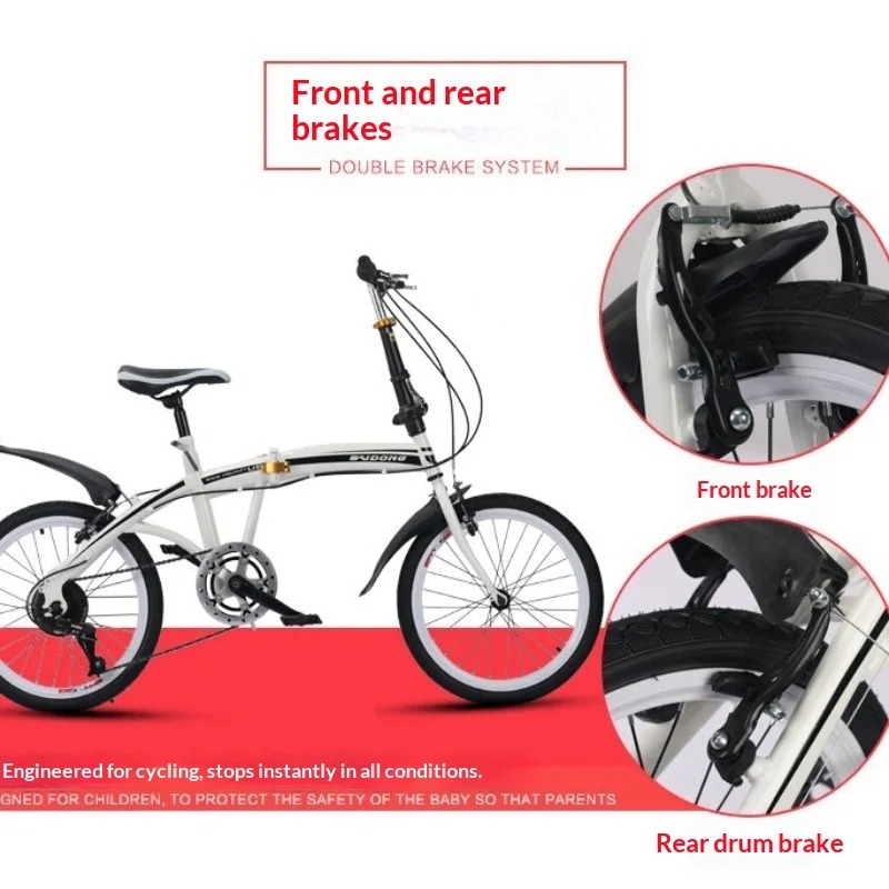 20インチ折りたたみ自転車 - コンパクトで持ち運びやすく軽 - Commuter Biking のレビューと価格