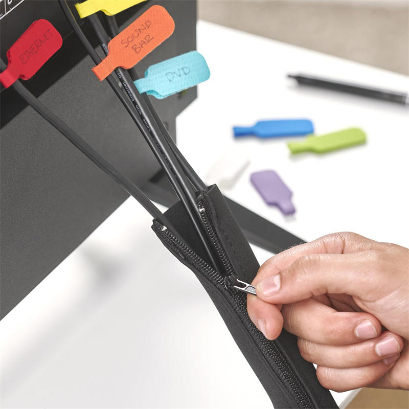 1/2/4 個の柔軟なケーブル管理スリーブ コードオーガナイ - Cable Lock Flexible のレビューと価格