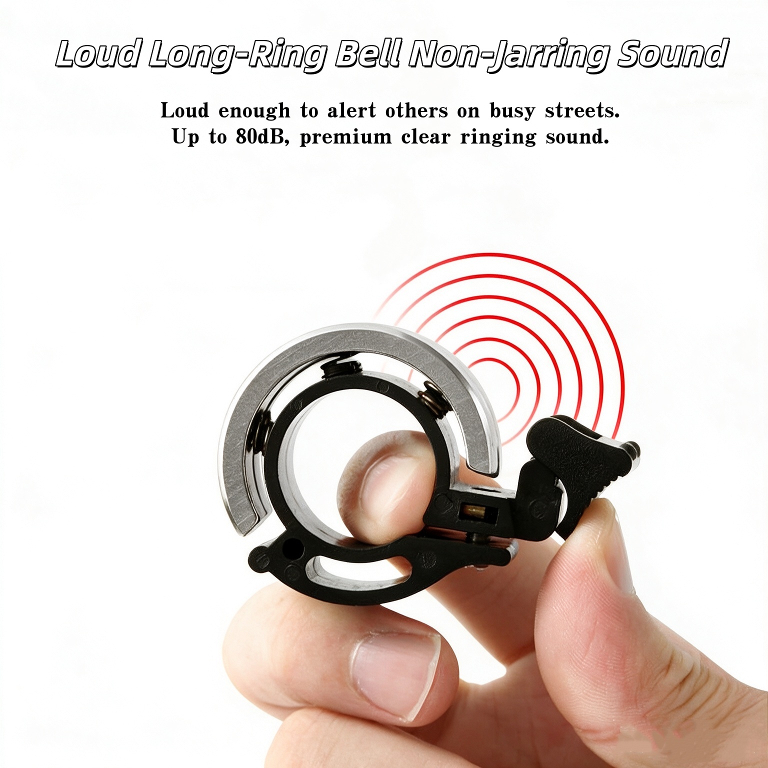 合金製自転車ベル 大音量クリアサウンド ハンドルバーホーン  - Bell Handlebar Ring のレビューと価格