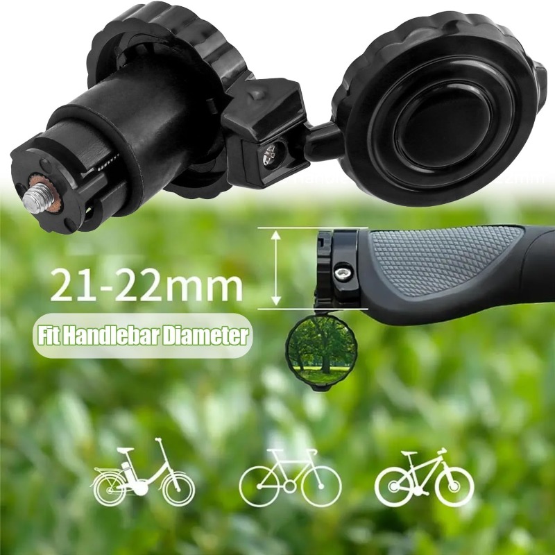 自転車ハンドルバー凸面鏡 HD 調整可能回転自転車ハンドルバ - Mirror Handlebar Convex のレビューと価格