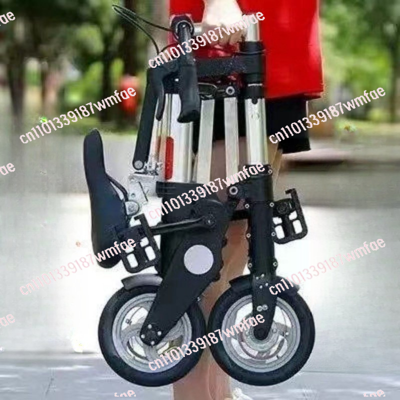 8インチミニ折りたたみ自転車 軽量手動ペダルバイク コンパク - Cycling Commute Distance のレビューと価格