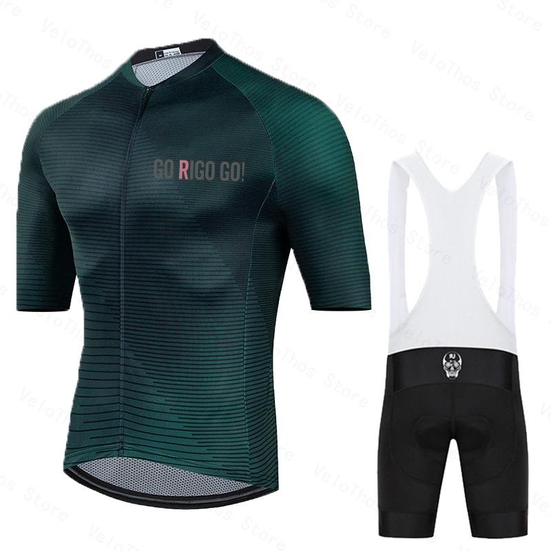 ゴーリゴーゴーサイクリングセット半袖ジャージとビブショーツプ - Cycling Commute Shorts のレビューと価格