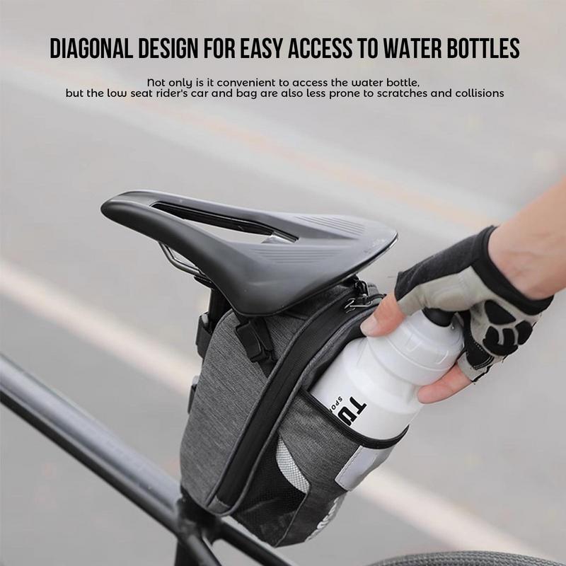自転車サドルバッグシート下反射サイクリングアクセサリー防水バ - Saddle Bag Under Seat のレビューと価格