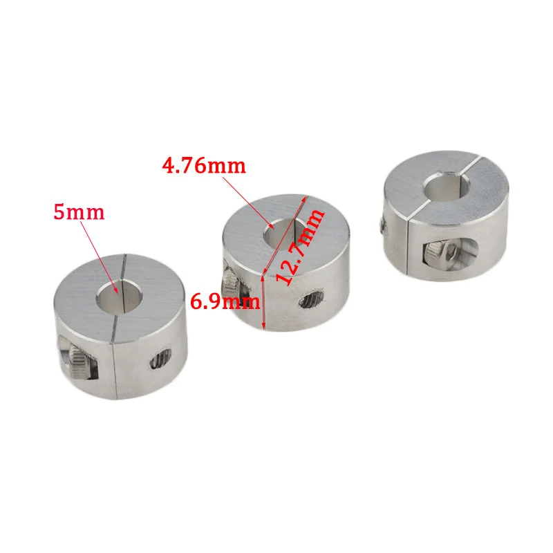 1pc RC ボートアルミ合金滑り止めシャフトロックサイズ  - Cable Lock Flexible のレビューと価格