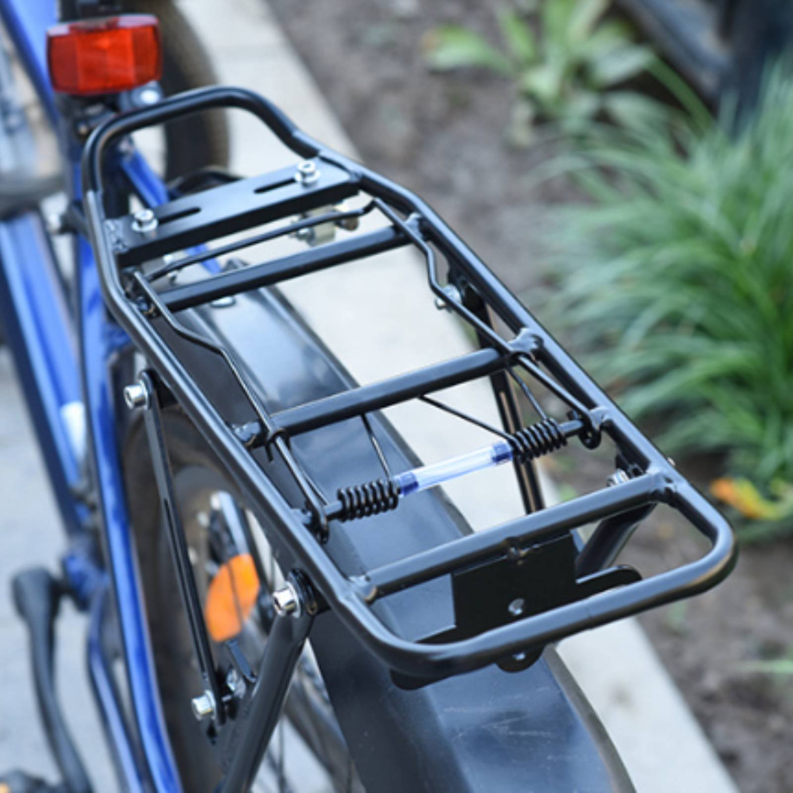 ファストリリース自転車ラック 調節可能なリア自転車ラック 二 - Cycling Commute のレビューと価格