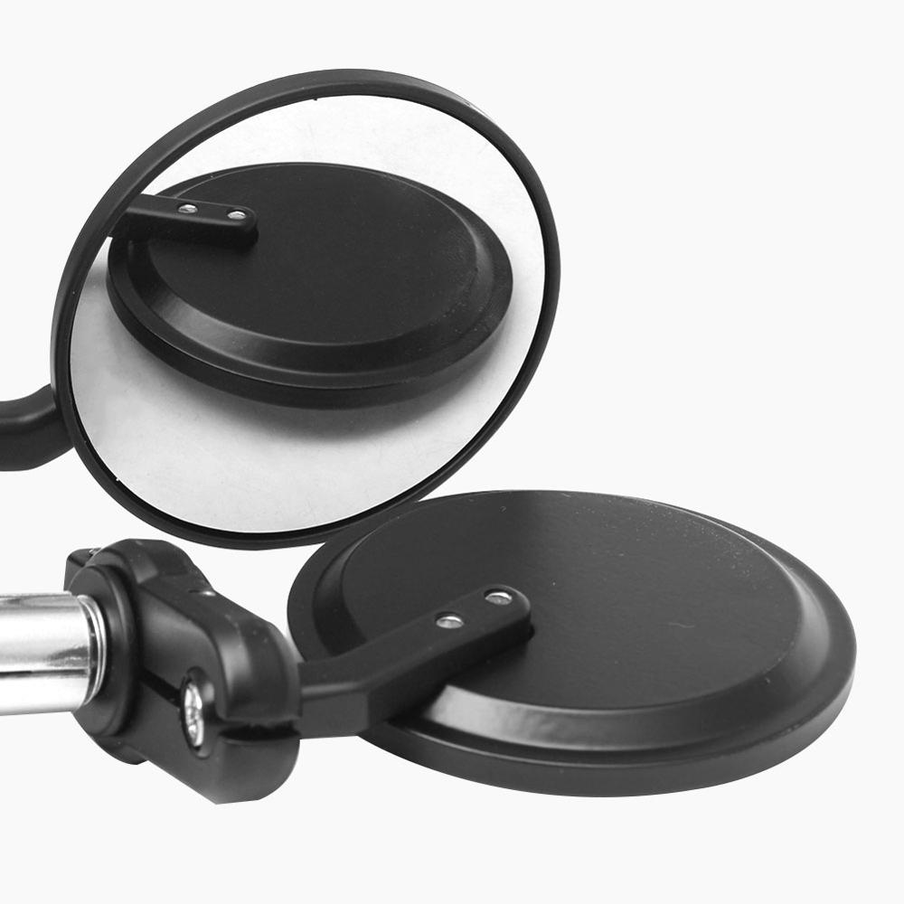 2 個オートバイミラーラウンドバーエンド凸ハンドルバー KT - Mirror Handlebar Convex のレビューと価格