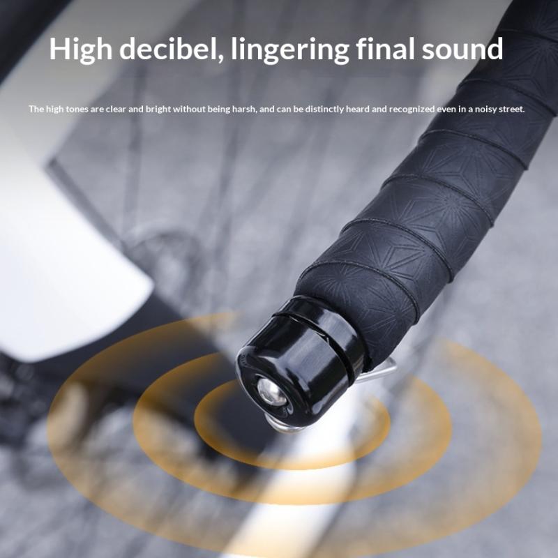 自転車ベル湾曲ハンドルバープラグベルホーン防水 80dB 大 - Bell Handlebar Ring のレビューと価格