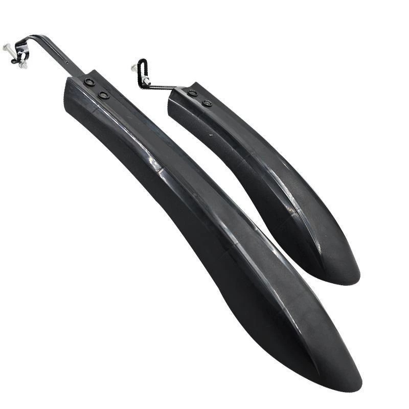 ユニバーサルクイックリリースバイクフェンダーフロントリアマッ - Fender Mudguard Set のレビューと価格