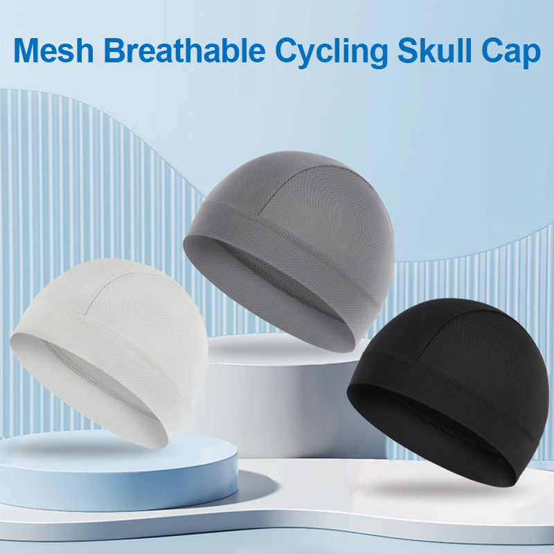 通気性メッシュサイクリングスカルキャップヘルメットライナー速 - Commute Cycling Helmet のレビューと価格