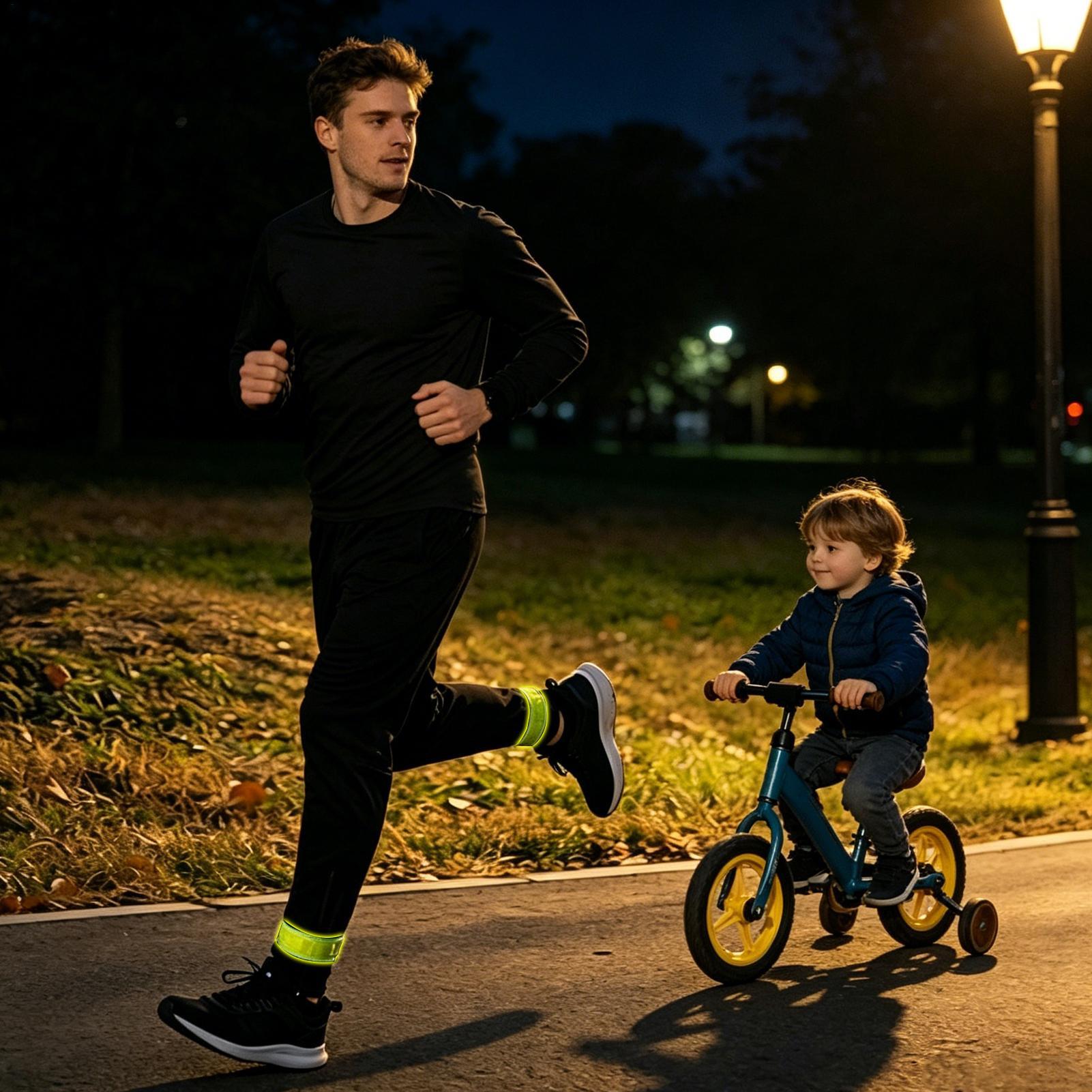 バイクパンツストラップ 反射アンクルバンド 調節可能なサイク - Cycling Commute Pants のレビューと価格