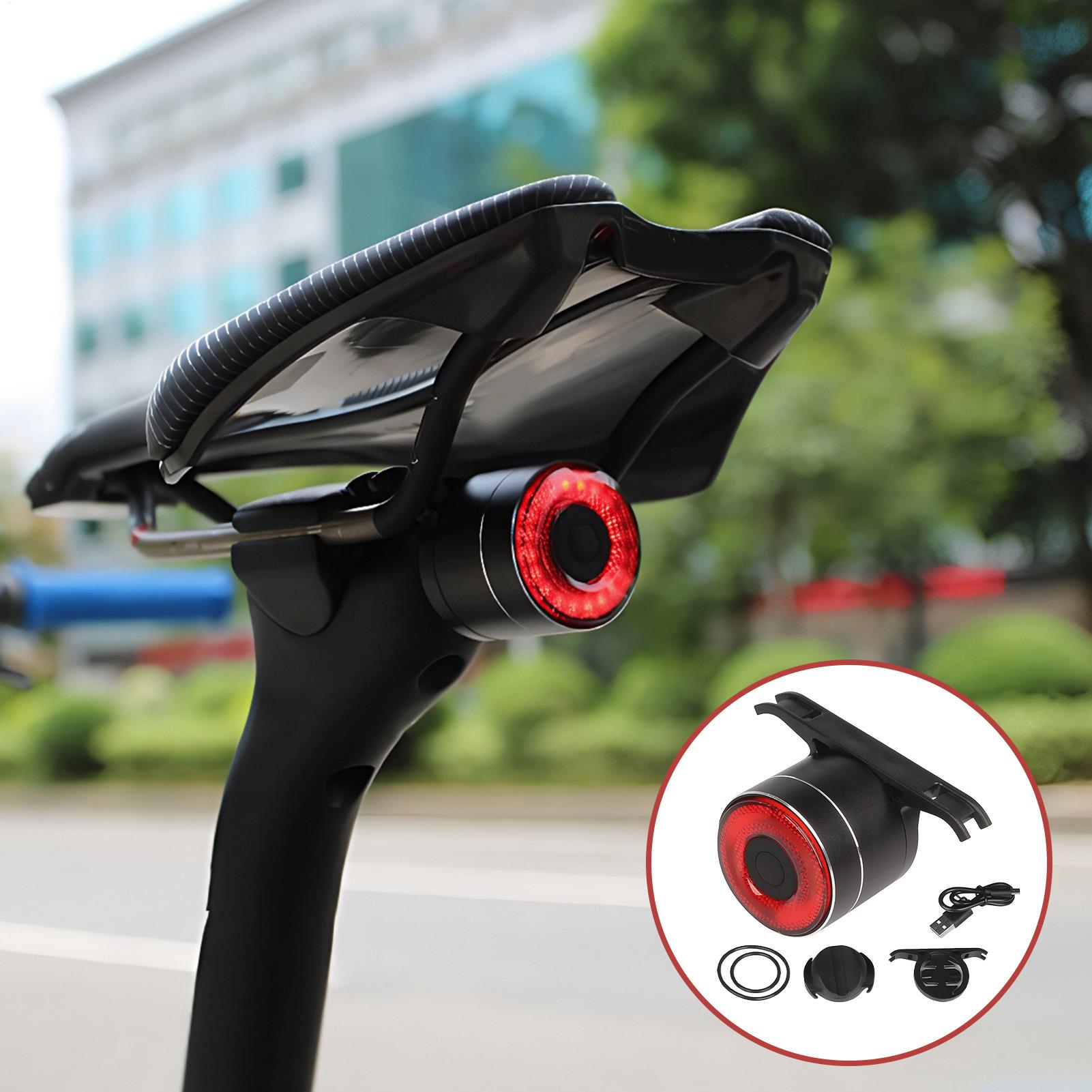 自転車リアライト スマートバイクテールセンシングライト サイ - Commuting With Road Bike のレビューと価格
