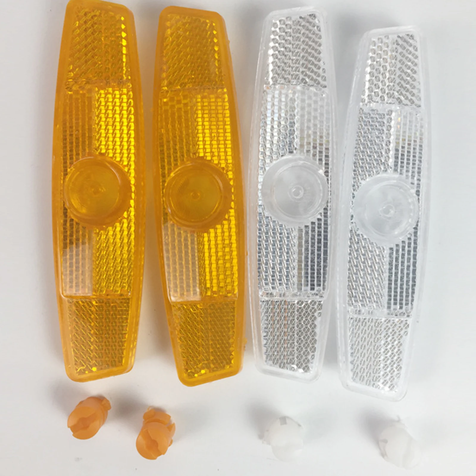 自転車スポークリフレクター 8 ピース キャットアイプラスチ - Spoke Reflector Set のレビューと価格