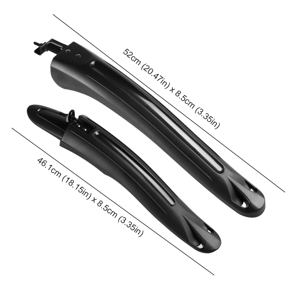 2 個自転車フェンダー PP ソフトプラスチック MTB 2 - Fender Mudguard Set のレビューと価格