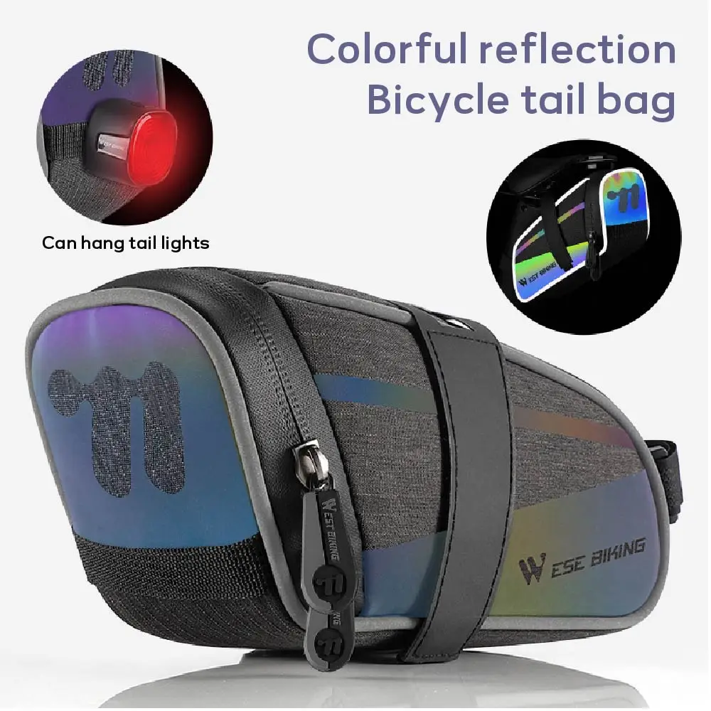 自転車サドルバッグ、小型ロードバイクシートバッグ、1.8L防 - Saddle Bag Under Seat のレビューと価格