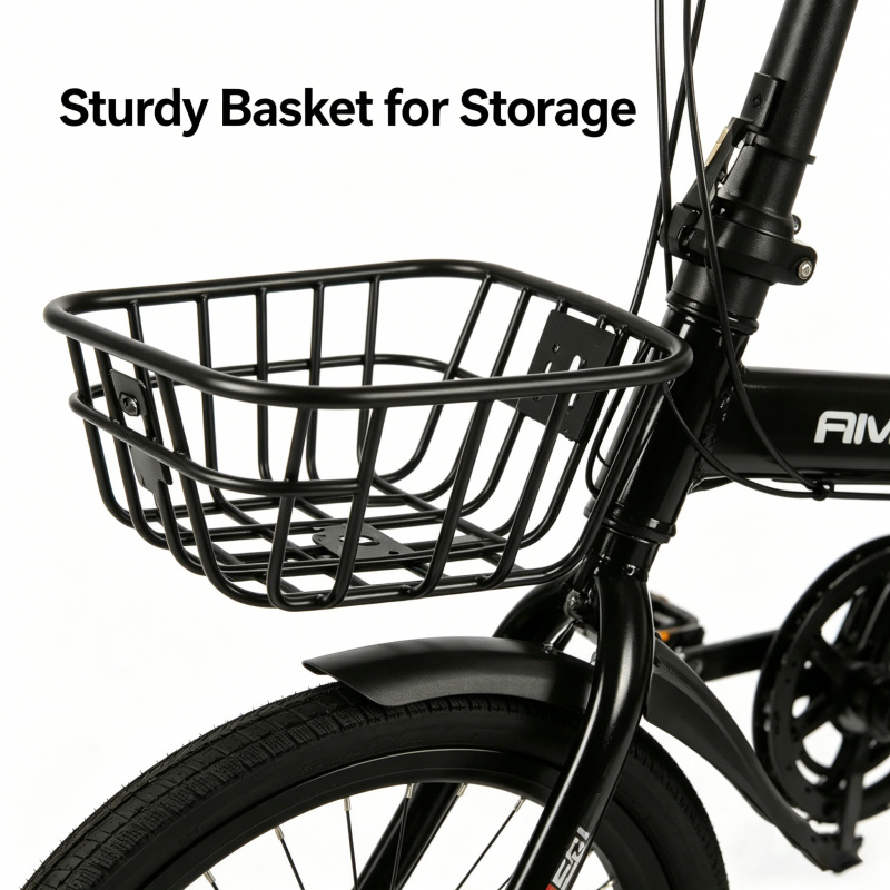 20 インチ折りたたみ自転車 7 スピード大人用自転車ポータ - Commuter Biking のレビューと価格