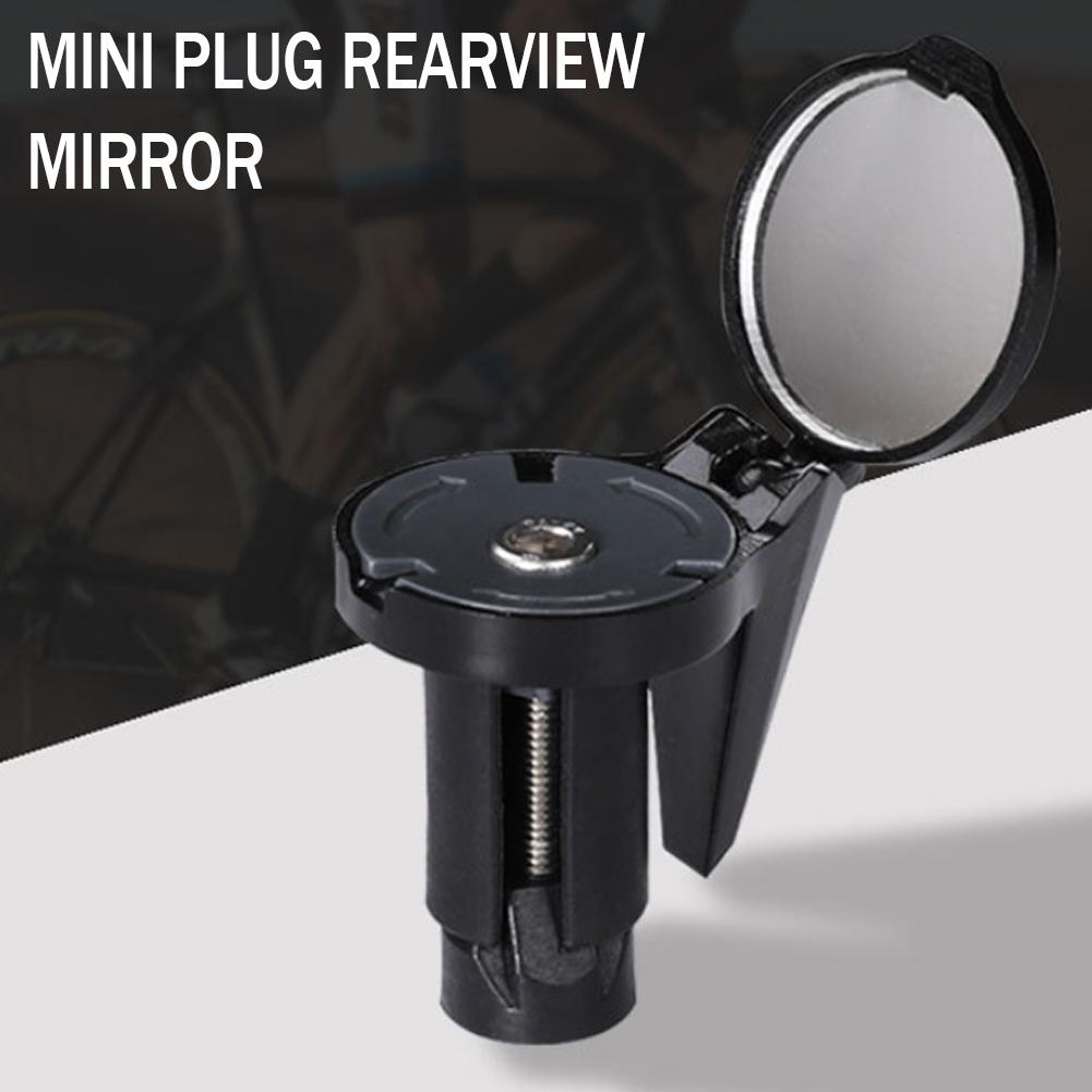 自転車バックミラーハンドルバーエンドミラー HD 360 度 - Mirror Handlebar Convex のレビューと価格