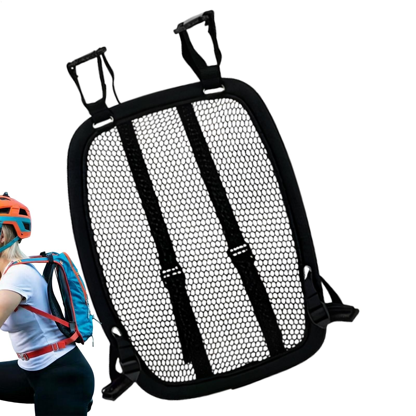 人間工学に基づいたバックパック換気クッション調節可能なエアフ - Cycling Commute Backpack のレビューと価格