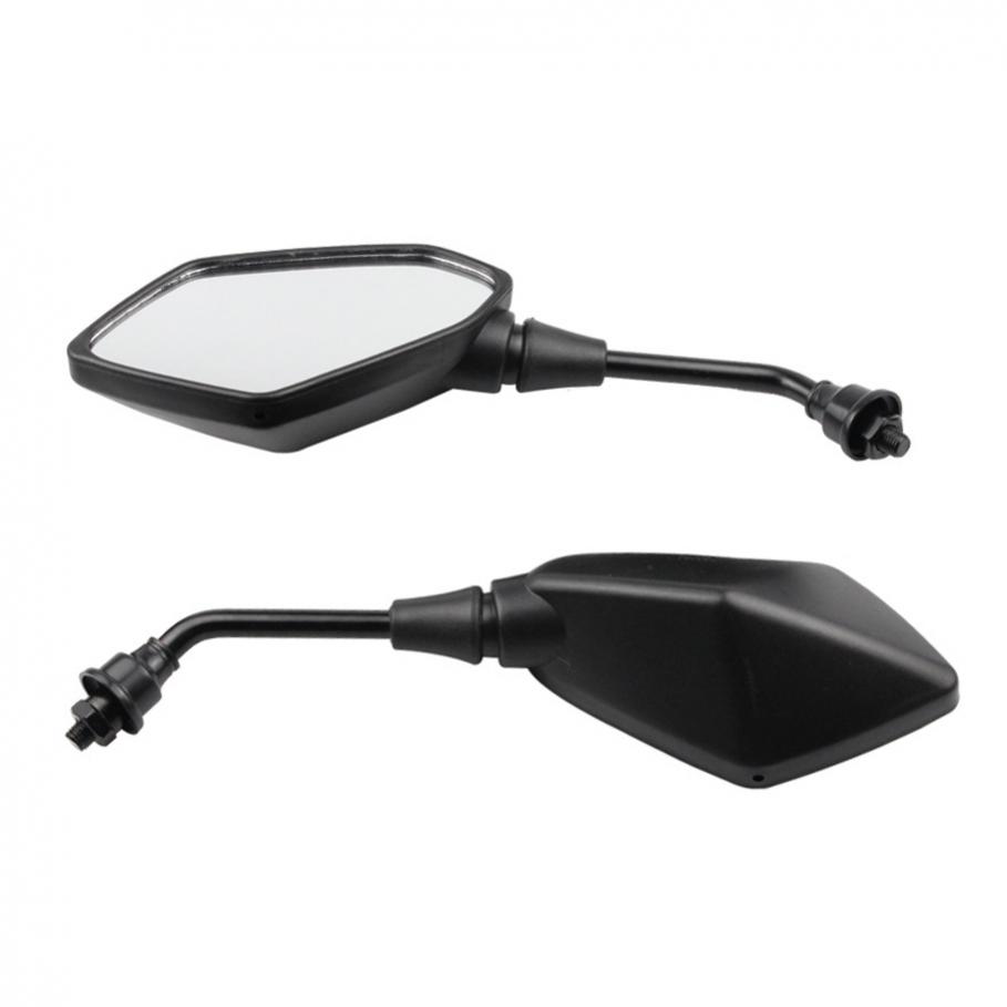 2個ユニバーサルオートバイ凸リアビューミラー10ミリメートル - Mirror Handlebar Convex のレビューと価格