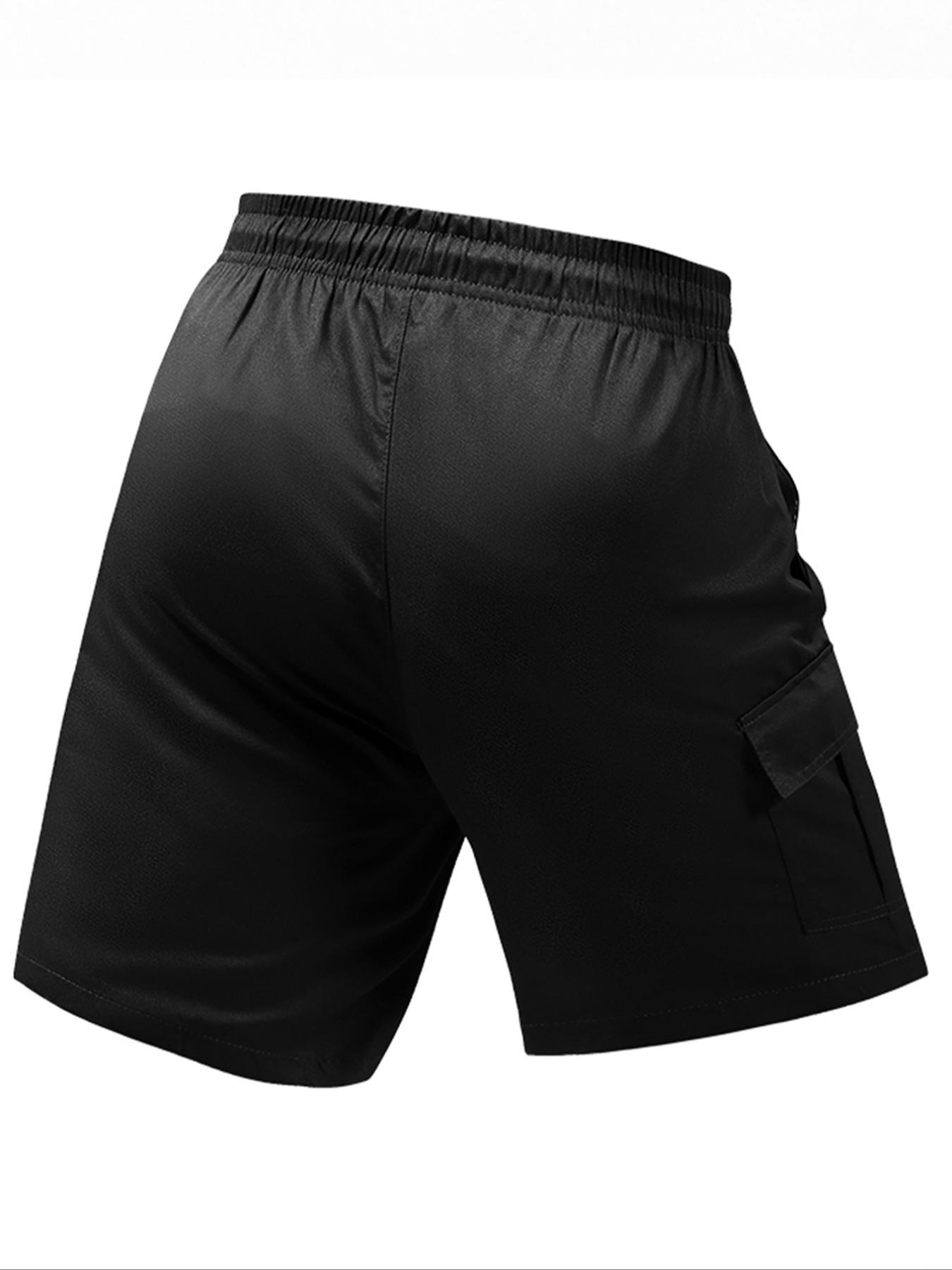 メンズ無地カジュアルスポーツショーツ、肌に優しい生地、吸湿性 - Cycling Commute Pants のレビューと価格