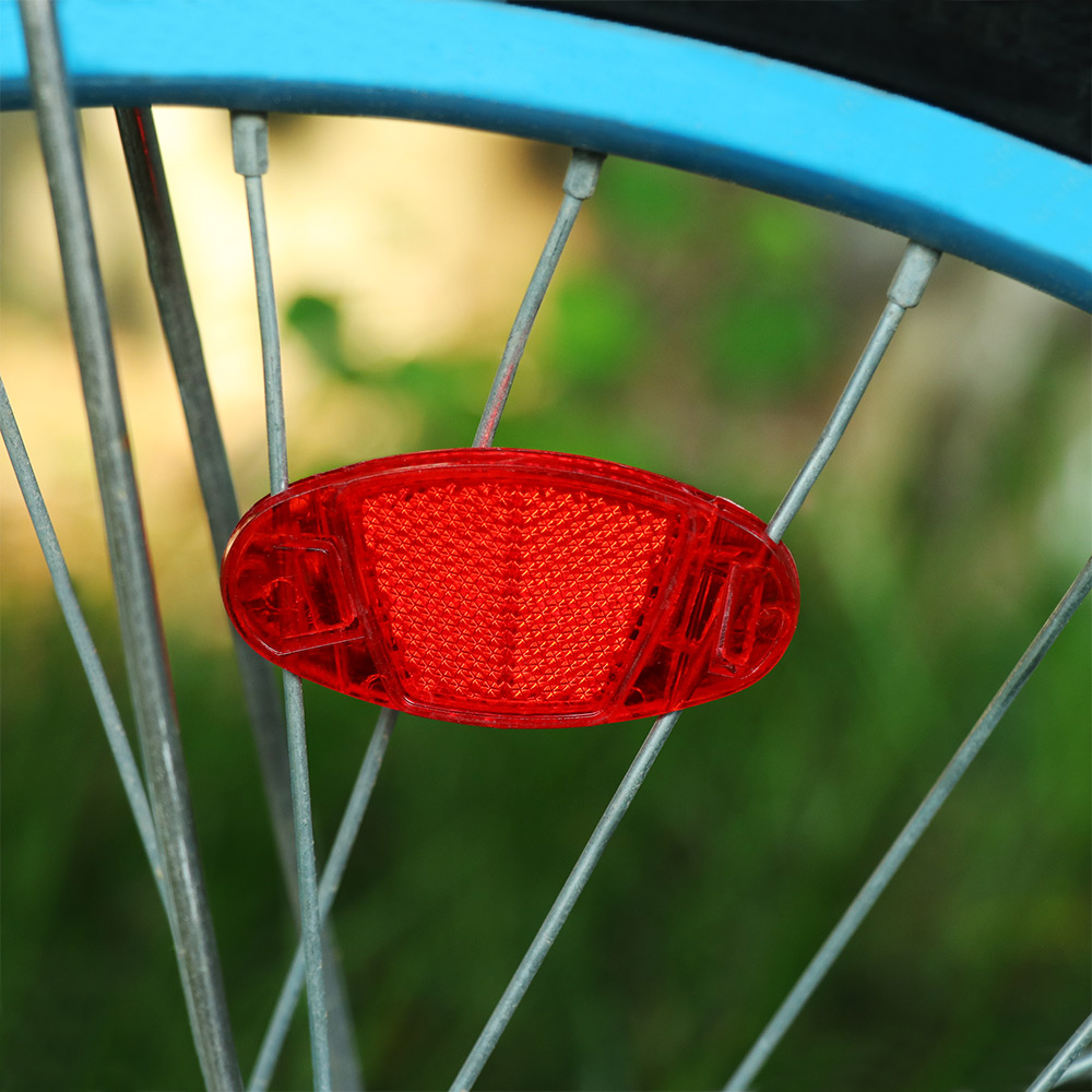 安全リフレクター,4ピース/セット自転車スポーク反射板,安全 - Spoke Reflector Set のレビューと価格