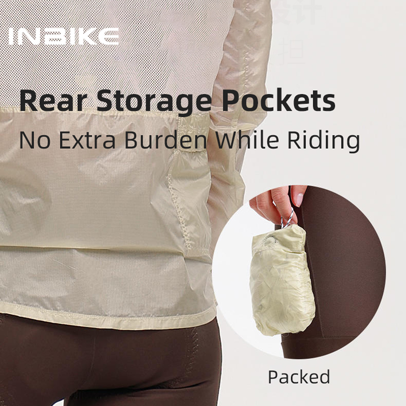 INBIKE サイクリング ウインドブレーカー 防風 撥水  - Cycling Commute Jacket のレビューと価格