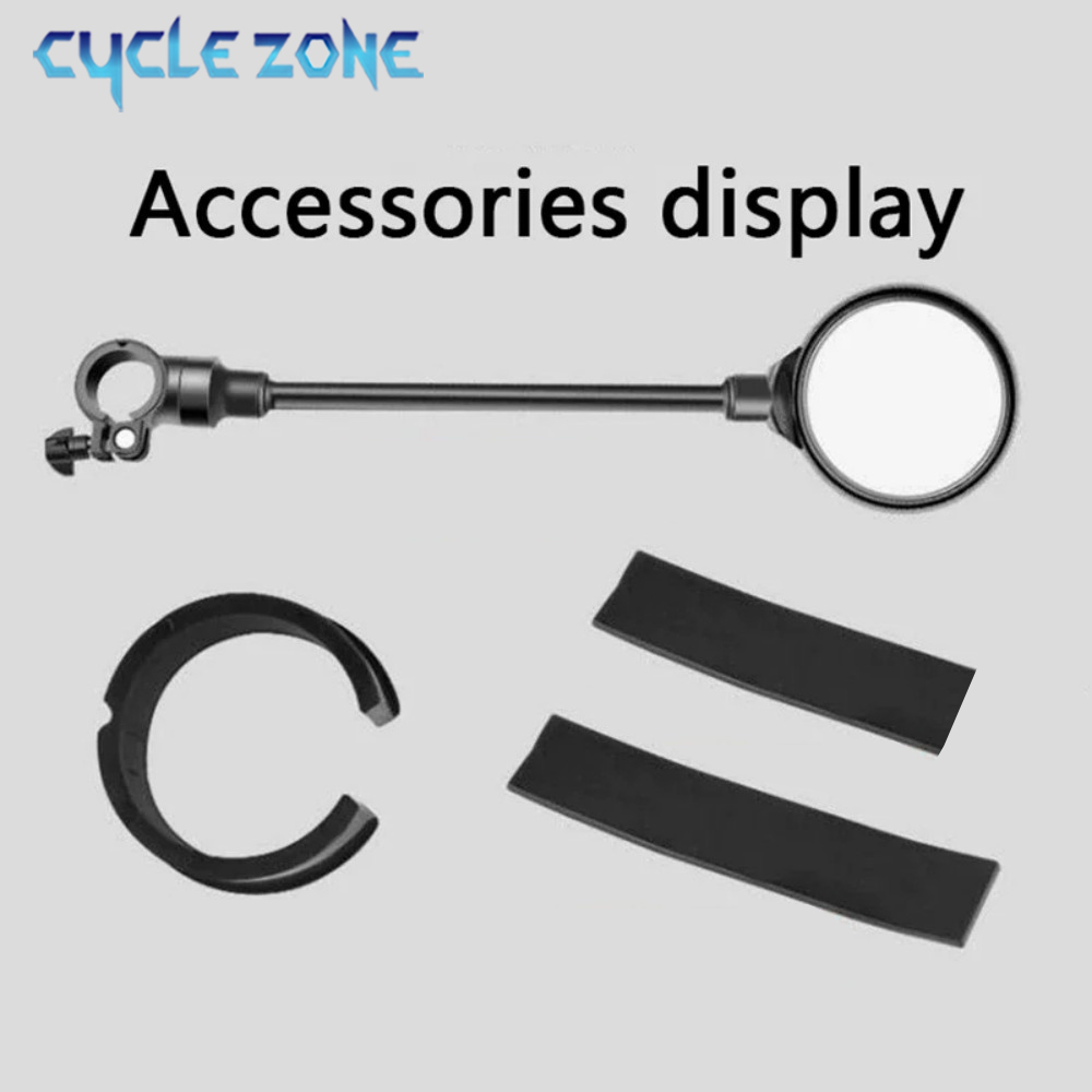 自転車ミラー自転車ハンドルバーバックミラー回転可能と調整可能 - Mirror Handlebar Convex のレビューと価格